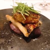 ラ ペ - フォアグラ・穴子・丸ナス