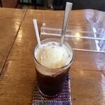 コーヒーハウスしもおれ - コーヒーフロート650円