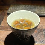 鮨ノ蔵 - 9.　ナメコ汁　キンキとフグ出汁