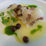 真鯛のカルパッチョ風