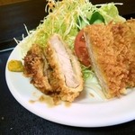 たむ食堂 - とんかつ　断面