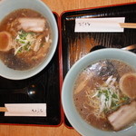 真ごころ本店 - ランチ　正油あっさり　５００円　【　２０１２年１０月　】