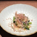 鮨ノ蔵 - 7.　河豚の頭　削りたての鰹節で