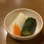 魚菜 - 自家製ぬか漬