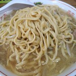 ラーメン二郎 - 天地返し