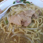 ラーメン二郎 - 脂身旨かった！