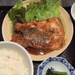 東京和食 文史郎 - メカジキのソテー