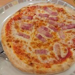 Saizeriya - パンチェッタのピザ  ¥400