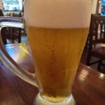 オールドニューダイナー - （この日はまだマンボー）生ビール♪
