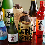 Daimon Takezushi - 他では滅多に飲めないような日本酒や焼酎をご用意しております。