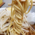 中華麺店 喜楽 - 焦がしネギが絡みがち