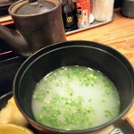 大衆酒場 ゑびす - 鯛出汁のお吸い物