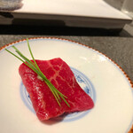 焼肉 思食 - 但馬玄のカメノコ刺し