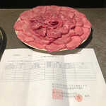 焼肉 思食 - 個体識別番号