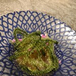 焼肉 思食 - 海ぶどうと花穂紫蘇の冷麺