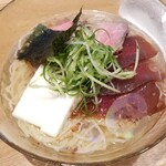 ラーメン巌哲 - 鮪塩冷やし