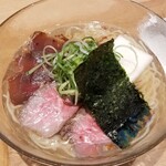ラーメン巌哲 - 鮪塩冷やし