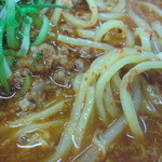 冷麺かず - 麺、スープ、ひき肉ちゃん