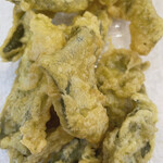 ひまわり - わかめの天ぷら