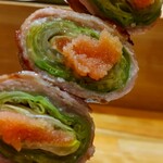 焼き鳥 ばかちん - レタス巻