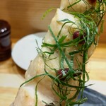 焼き鳥 ばかちん - 最近ハマリのささみ梅じそ