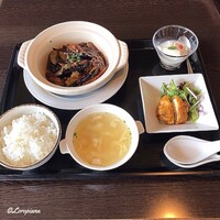 中国料理 豪華 - 麻婆茄子のﾗﾝﾁｾｯﾄ