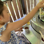 花見ケ岡岩保 - 普段、少食の娘もモリモリ食べました