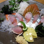 焼鳥・元気 - 自家製シメサバ９９０円です。
      本日のお勧めメニューのトップに書いてあった１品です。
      大好物のシメサバがあるじゃないですか、これはオーダーしないとって。