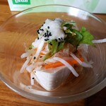 Kongarikitsune - 小鉢はお豆腐