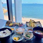 道の駅 みつ シーサイドレストラン 魚菜屋 - 瀬戸膳｢刺し身五種盛り｣/1,900円