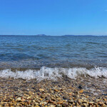 道の駅 みつ シーサイドレストラン 魚菜屋 - 海は綺麗