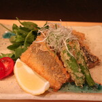 季節料理 よし野 - アジフライ