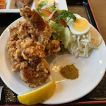 Shizuoka Gyouza Torikaraage Kyabetsu - 鶏の唐揚げ定食