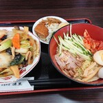 中国料理 浦東 - 中華飯セット  750円