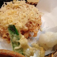 日本橋 やぶ久 - 野菜のかき揚げせいろ