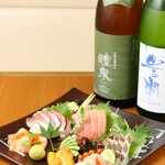 旬菜酒家 紬 - お造り盛り合わせ