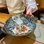 兄弟寿し - 佐渡産毛蟹雌