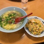南海飯店 - ネギラーメンセット