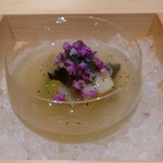 日本料理 柳燕 - 鼈、黒鮑、冬瓜を鼈の出汁で