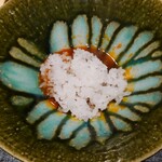 日本料理 柳燕 - お替りに余ったタレでTKG