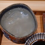 日本料理 柳燕 - 出来立ての葛切り