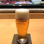 SUSHI-DINING たちばな - 生ビール