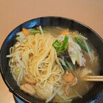 鳳夢蘭 - 麺はこんな感じ