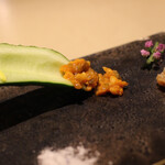 厨翠山   - 造りの器が　もろキュー