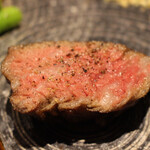 厨翠山   - 焼物　　十勝牛ろーす