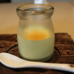 厨翠山   - みたらしプリン　倶知安町　石川養鶏場の卵使用