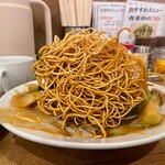 南海飯店 - かたい焼ソバの麺