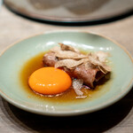 USHIGORO S. - サマートリュフとザブトンのすき焼き