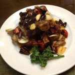 海上海 - にんにくピリ辛豚足炒め（1000円）