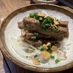 Gyuutan Iroha - 牛タンのガーリックポン酢（549円）